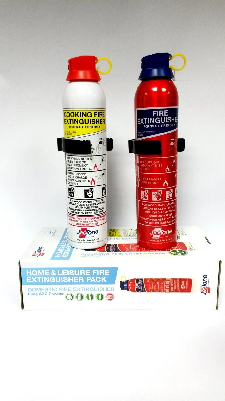 JacTone Home & Leisure Fire Extinguisher ABC + ABF Pack 5 JacTone Home & Leisure Fire Extinguisher ABC + ABF Pack - Image 5