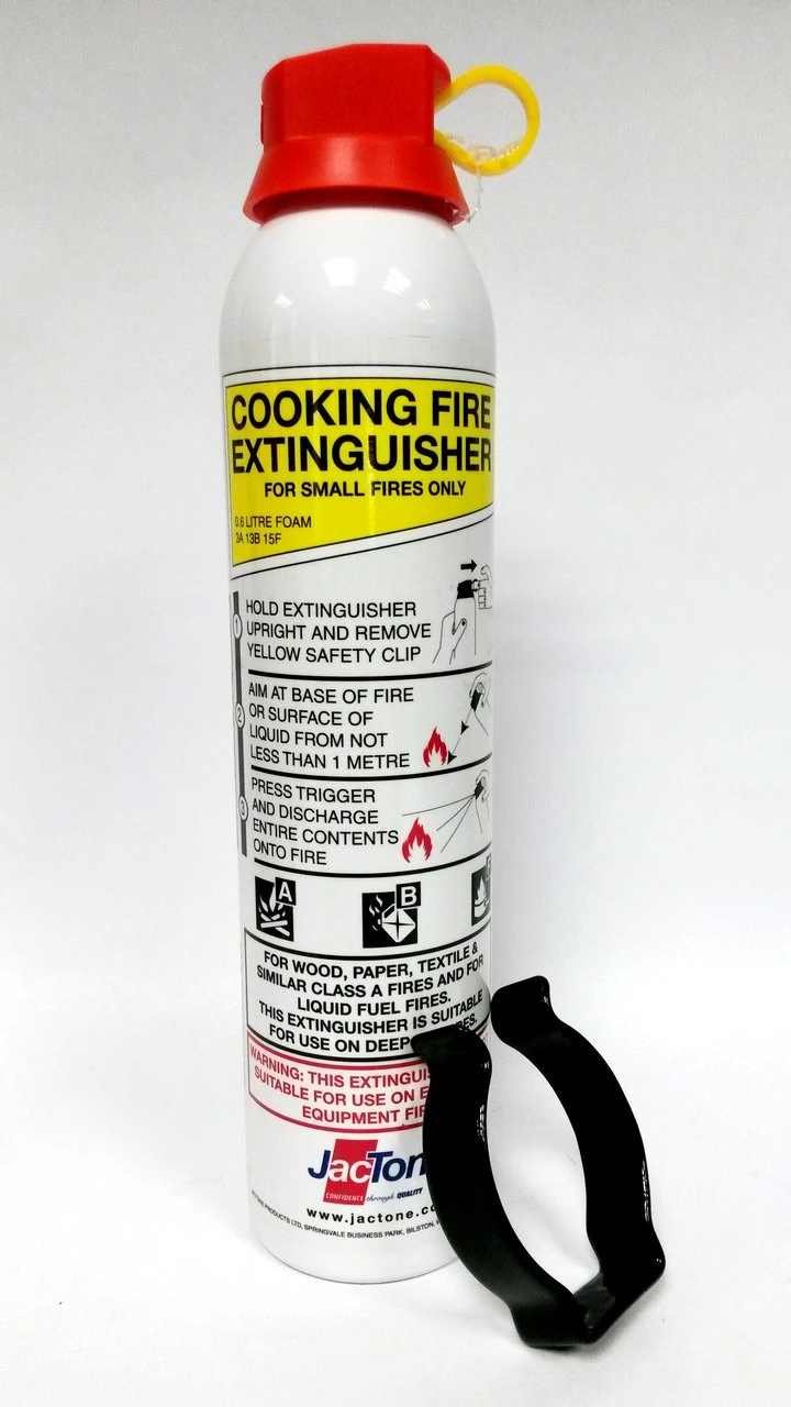 JacTone Home & Leisure Fire Extinguisher ABC + ABF Pack 3 JacTone Home & Leisure Fire Extinguisher ABC + ABF Pack - Image 3