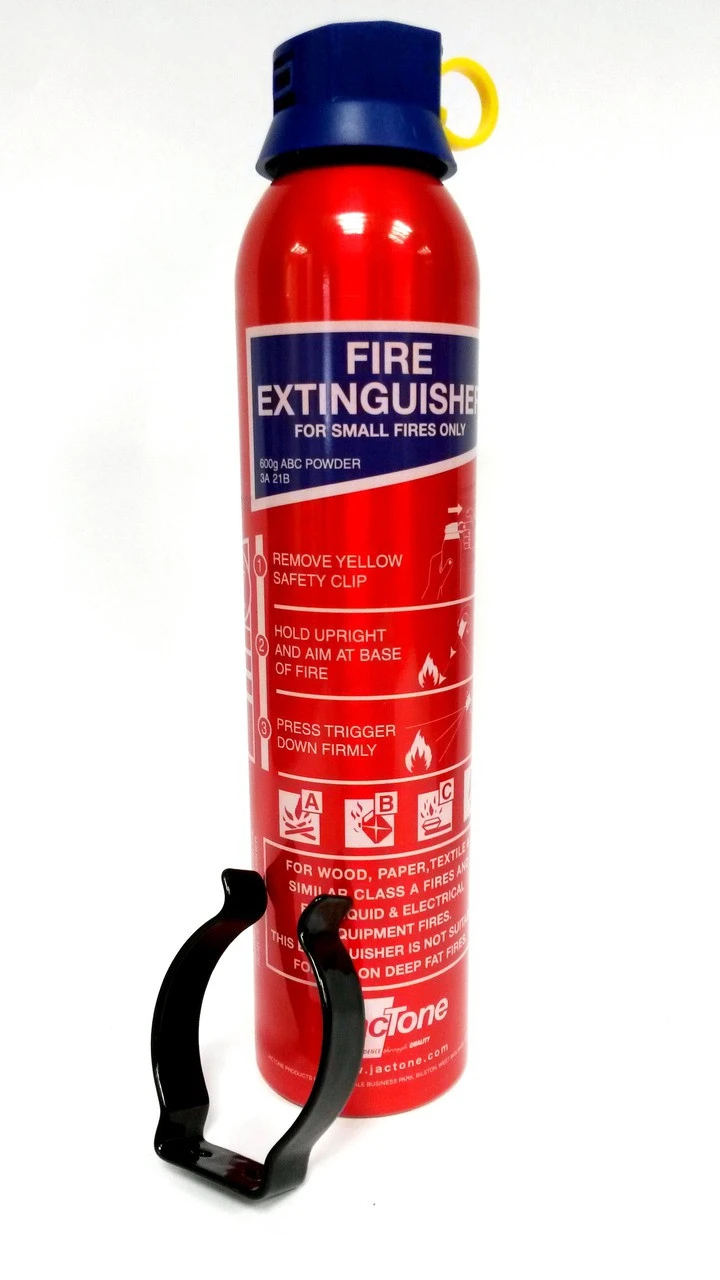 JacTone Home & Leisure Fire Extinguisher ABC + ABF Pack 2 JacTone Home & Leisure Fire Extinguisher ABC + ABF Pack - Image 2