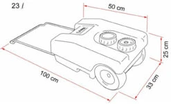 Fiamma 23 Litre Fresh Water Caravan Roll Tank 5 Fiamma 23 Litre Fresh Water Caravan Roll Tank -Equip Van Store 23L dims 20598.1380205215
