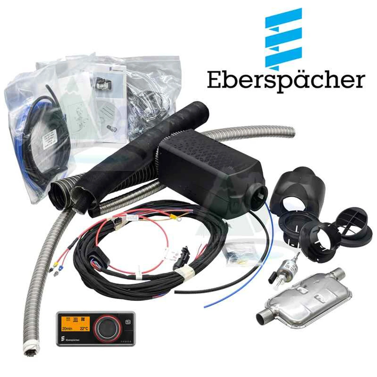 Eberspacher Airtronic D2L Campervan Motorhome Diesel Heater With Internal/External Mounting Plate For VW Crafter, Mercedes Sprinter, MAN TGE 1 Eberspacher Airtronic D2L Campervan Motorhome Diesel Heater With Internal/External Mounting Plate For VW Crafter, Mercedes Sprinter, MAN TGE