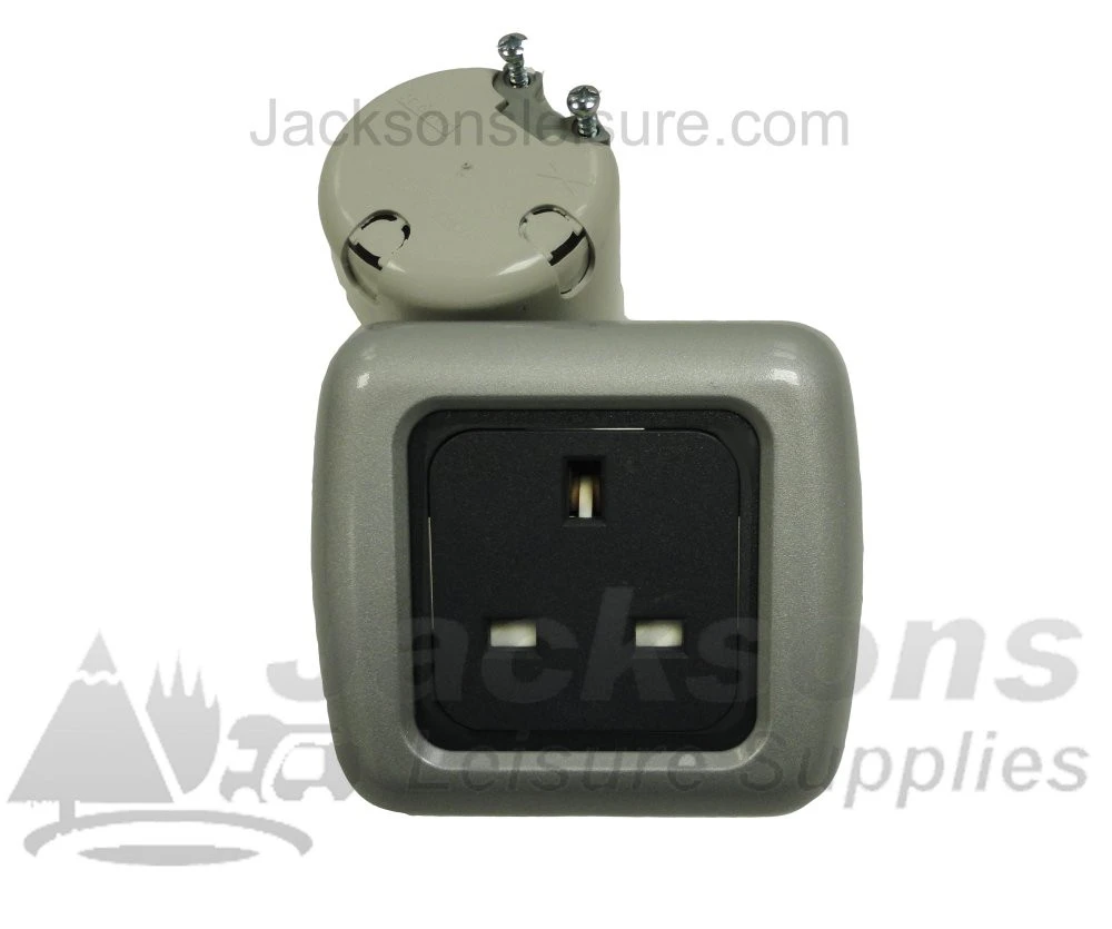 CBE 3 Pin Socket With Back Box & Single Support & Frame 2 CBE 3 Pin Socket With Back Box & Single Support & Frame - Image 2