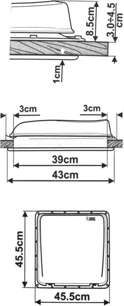 Fiamma Turbo Vent For Caravans And Motorhomes -Equip Van Store 71aLrhhQw2L. AC SL1500 01526.1659350892