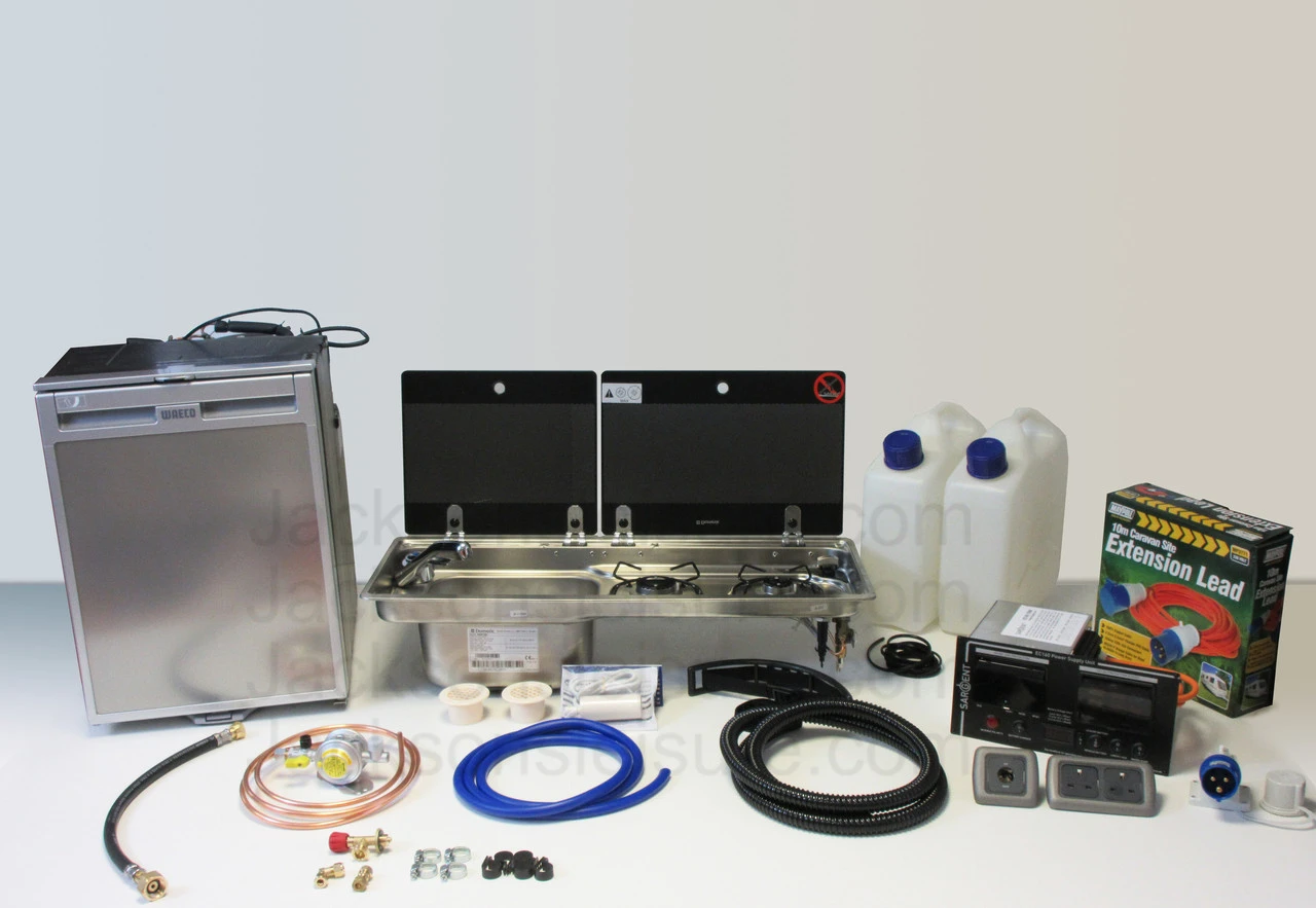 Dometic-Smev 9722 Hob And Sink CRX50 Fridge & Sargent EC160 Van Conversion Kit 2 1 Dometic-Smev 9722 Hob And Sink CRX50 Fridge & Sargent EC160 Van Conversion Kit 2