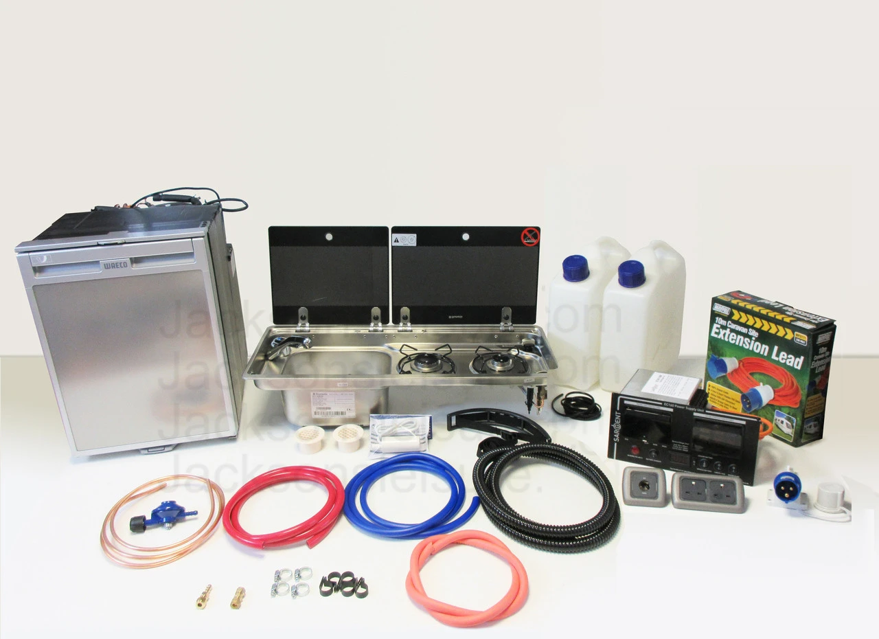 Dometic-Smev 9722 Hob And Sink CRX50 Fridge & Sargent EC160 Van Conversion Kit 2 2 Dometic-Smev 9722 Hob And Sink CRX50 Fridge & Sargent EC160 Van Conversion Kit 2 - Image 2