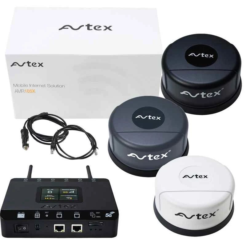 Avtex AMR105X Dual Sim Mobile Router & Antenna 4G/5G Wi-Fi 6 1 Avtex AMR105X Dual Sim Mobile Router & Antenna 4G/5G Wi-Fi 6