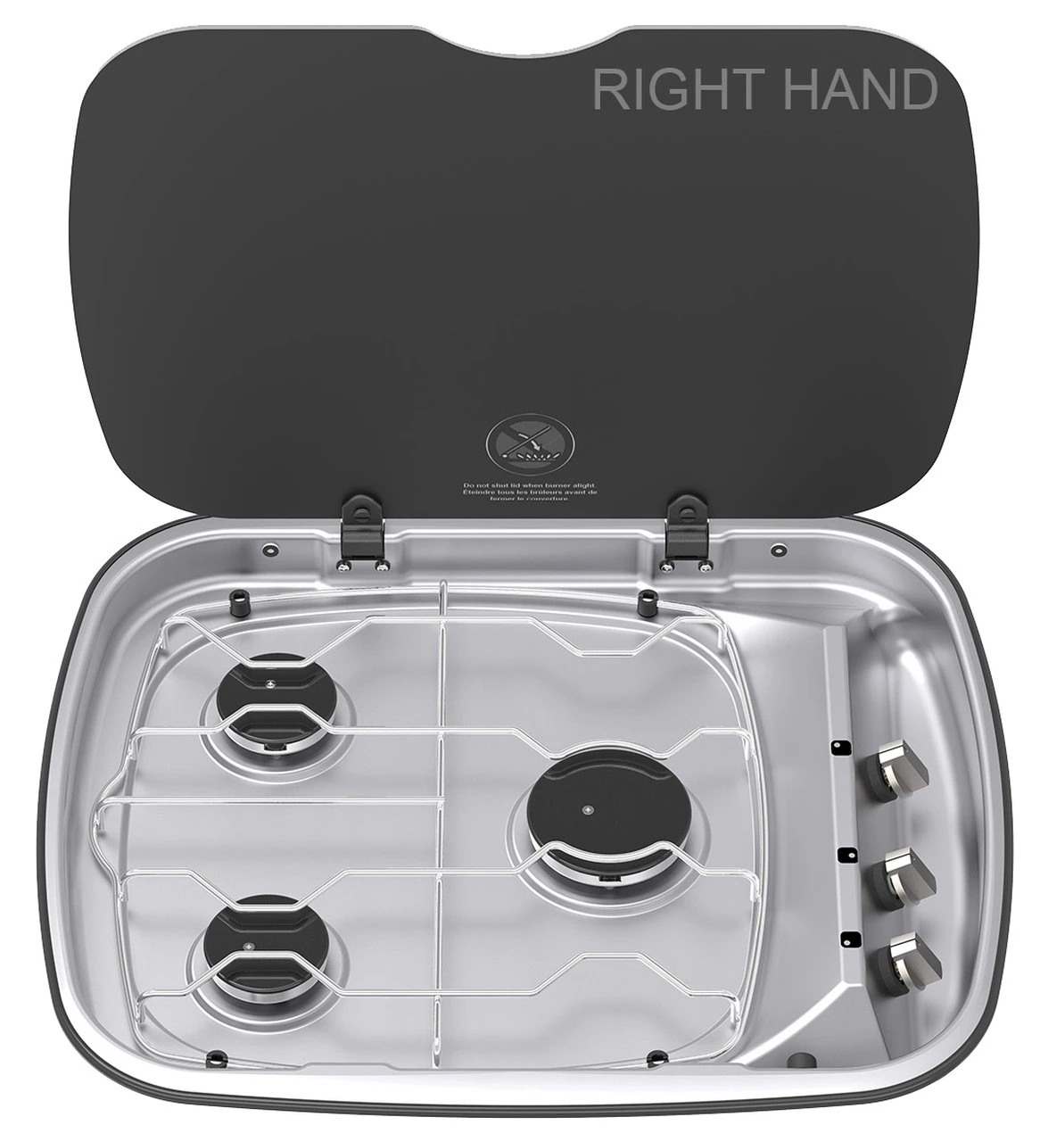 Thetford Argent 3 Burner Hob & Sink Campervan Conversion Kit 1 4 Thetford Argent 3 Burner Hob & Sink Campervan Conversion Kit 1 - Image 4