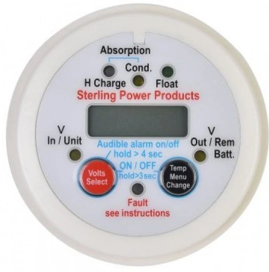 Sterling Remote Control For Non-Waterproof Campervan Motorhome Battery To Battery B2B Chargers 1 Sterling Remote Control For Non-Waterproof Campervan Motorhome Battery To Battery B2B Chargers