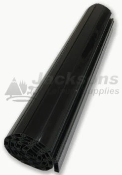 Campervan And Motorhome Tambour Roller Door It In Piano Black -Equip Van Store Black Roll Logo 21682.1582040324