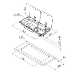CAN FL1766 - FL1765 2 Burner Hob & Sink Camper Van Combination Unit 7 CAN FL1766 - FL1765 2 Burner Hob & Sink Camper Van Combination Unit -Equip Van Store CANFL1766 P 2 1647745852 24904.1648475806