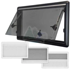 Adventurer Top Hung Hinged Caravan And Motorhome Window