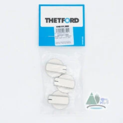 Thetford Spare - Cooker Knobs For Topline, Prima & Duplex - Matt Nickel -Equip Van Store DSC03626 27337.1628074449
