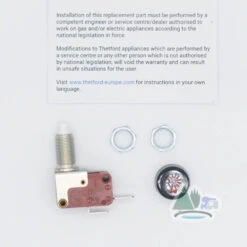 Thetford Spare - Ignition Switch Button With Fixing Nuts - SSPA0384 -Equip Van Store DSC03668 96966.1628079308