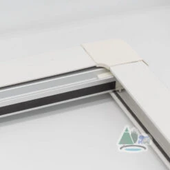 Adventurer Campervan Top Hinge Window With Blind And Fly Screen - Flush Acrylic Glass -Equip Van Store DSC03781 08119.1673471849