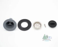 3/4" Straight Siphon Waste Outlet For Caravan Shower Tray -Equip Van Store DSC04012 51045.1631535118