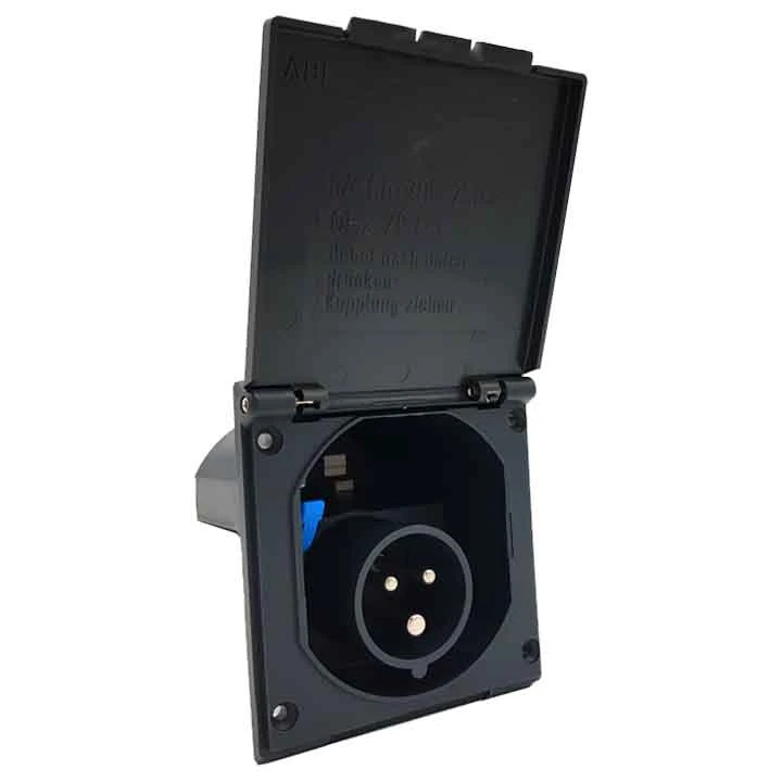 FAWO Flush Mains Inlet For Caravan Motorhome Campervan 8 FAWO Flush Mains Inlet For Caravan Motorhome Campervan - Image 8