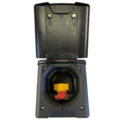 FAWO Flush Fitting BBQ Gas Socket For Caravan Motorhome Campervan -Equip Van Store FAWO gas BBQ Lid Black 70890.1669037016