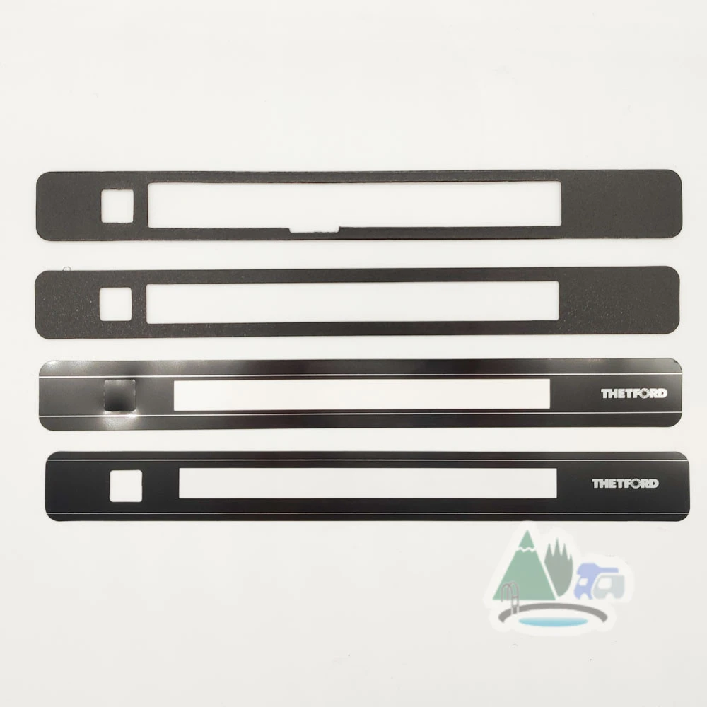 Thetford Spare Fridge Control Panel Overlay Sticker - 691110 1 Thetford Spare Fridge Control Panel Overlay Sticker - 691110