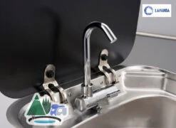 Lavanda Stainless Steel Sink For Campervan Motorhome -Equip Van Store Lavanda RVmate RV sink 551 tap 81826.1654852412