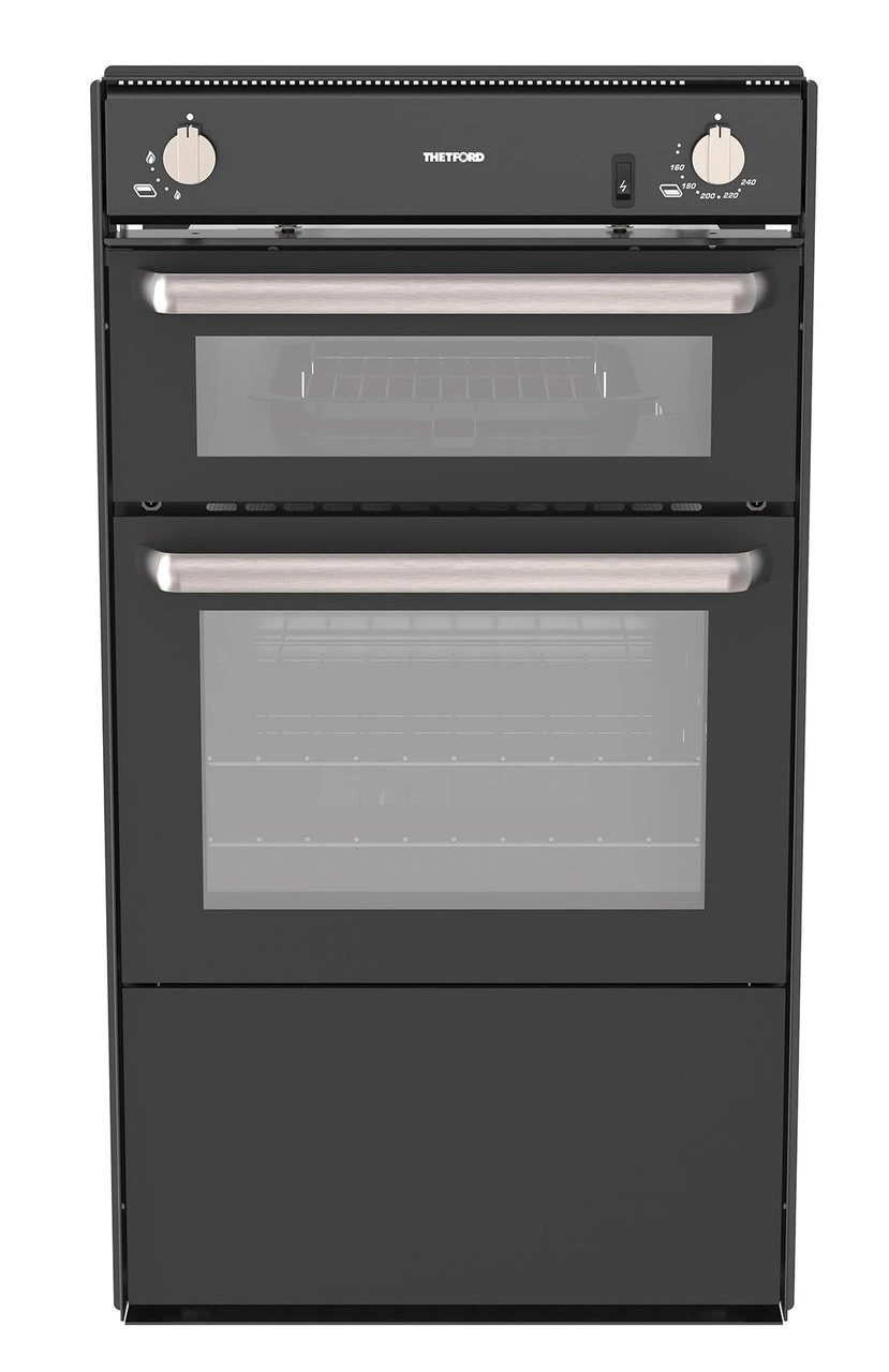 Spinflo Midi Prima Caravan Cooker Black/Silversand Oven & Grill 1 Spinflo Midi Prima Caravan Cooker Black/Silversand Oven & Grill