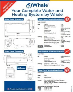 Whale Expanse Balanced Flue Gas Water Heater For Motorhomes 11 Whale Expanse Balanced Flue Gas Water Heater For Motorhomes -Equip Van Store Page 2 74111.1547828723