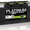 Platinum 100ah Campervan Motorhome Caravan Leisure Battery (LOW Height)