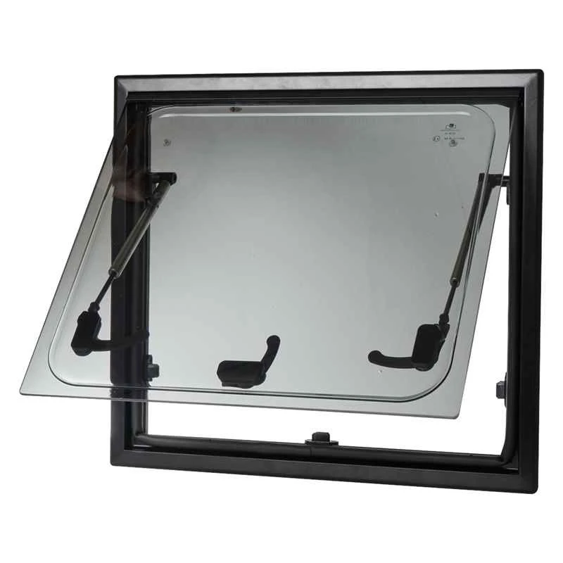 Adventurer Low Profile Campervan Window With Top Hinge, Blinds & Flyscreen - Flush Acrylic Glass And Frame 6 Adventurer Low Profile Campervan Window With Top Hinge, Blinds & Flyscreen - Flush Acrylic Glass And Frame - Image 6