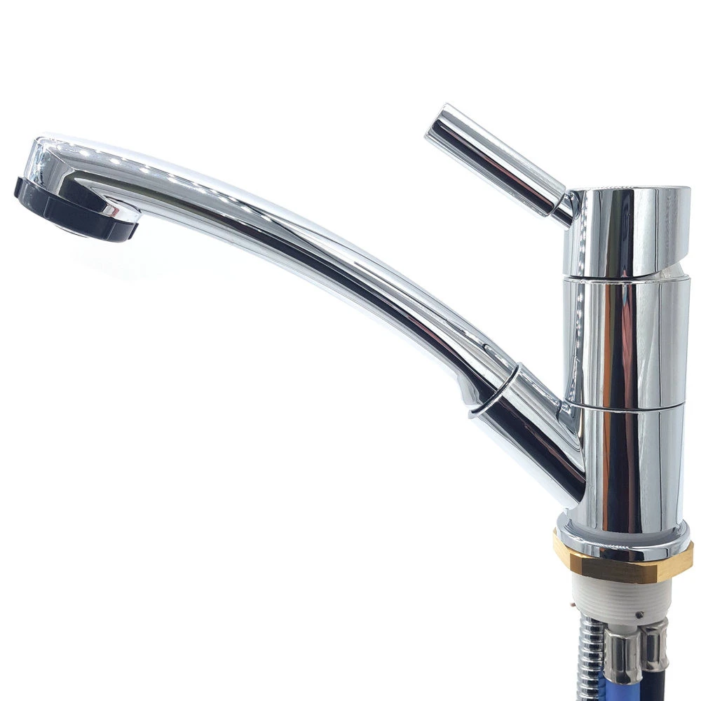 Reich Trend E Chrome Shower Tap With Duett Head 2 Reich Trend E Chrome Shower Tap With Duett Head - Image 2