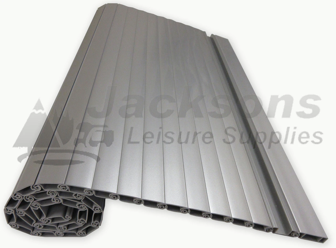Campervan And Motorhome Silver Tambour Roller Door 4 Campervan And Motorhome Silver Tambour Roller Door - Image 4
