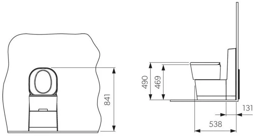 Dometic Saneo CS Cassette Toilet For Campervan Caravan Or Motorhome 10 Dometic Saneo CS Cassette Toilet For Campervan Caravan Or Motorhome - Image 10
