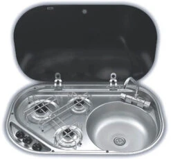 Smev 8323 Caravan Hob And Sink Combination Unit