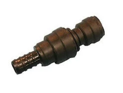 W4 Straight Water Pipe Adapter 12mm To 12mm - Barbed To Speedfit