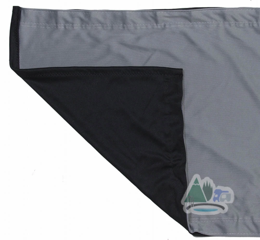 Adventurer Ford Transit Custom Campervan Blackout Curtains Kit - Black/Grey 11 Adventurer Ford Transit Custom Campervan Blackout Curtains Kit - Black/Grey - Image 11