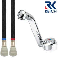 Reich Samba Campervan Caravan Motorhome 12v Microswitch Tap W/ John Guest Tails