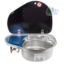 Smev 8821 Hob And Sink, CRX50 Fridge & Sargent EC160 Complete Conversion Kit 2 -Equip Van Store dometic 8821 blue drainer jls 50247.1648570799