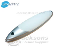 Lumo LED42 Satin Ellipse Oval 12v LED Caravan Light