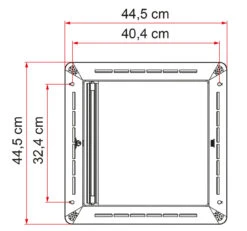 Fiamma Rollo Vent Kit 40 - Blinds For Fiamma Rooflights 5 Fiamma Rollo Vent Kit 40 - Blinds For Fiamma Rooflights -Equip Van Store fiamma rollo vent 40 dimensions 95115.1632993551