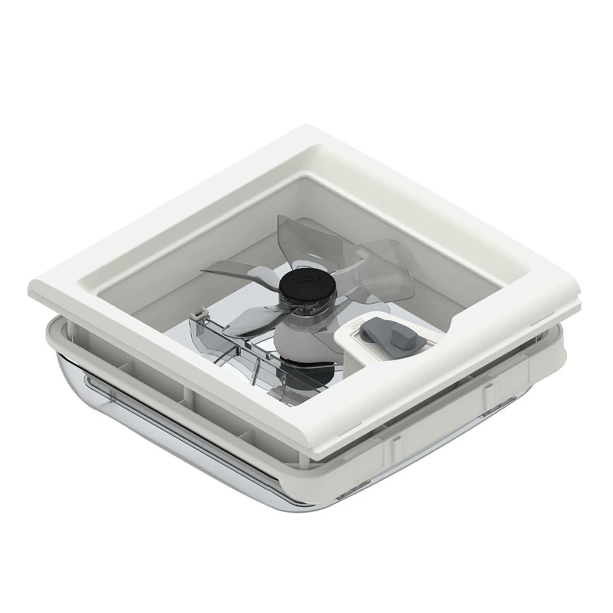 Fiamma White Caravan Roof Light Vent 28 & Turbo 28 7 Fiamma White Caravan Roof Light Vent 28 & Turbo 28 - Image 7