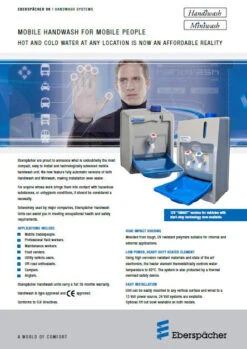 Eberspacher Miniwash And Handiwash Campervan Wash Station 8 Eberspacher Miniwash And Handiwash Campervan Wash Station -Equip Van Store handi 10548.1575450199