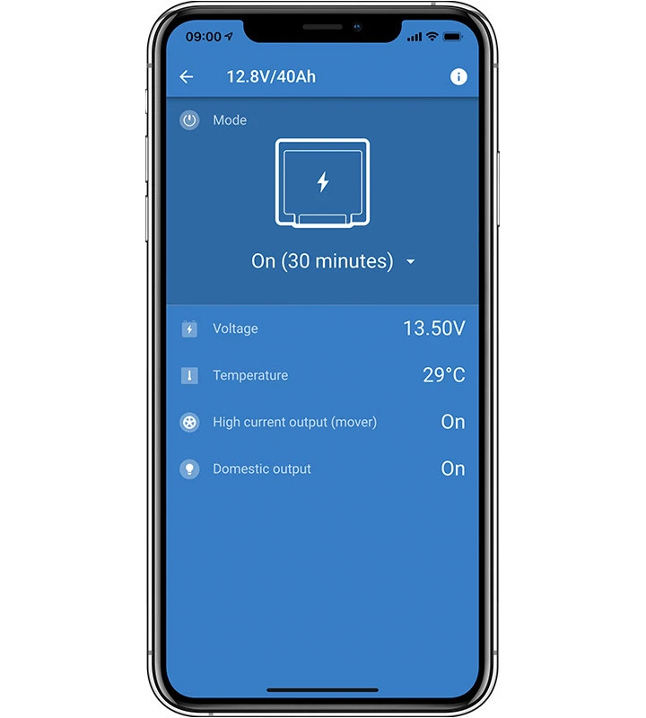 Victron Energy Peak Power Pack - 12.8V, 40AH, 512WH LiFePO4 Battery With Mains Charger And Solar/Alternator Charging 3 Victron Energy Peak Power Pack - 12.8V, 40AH, 512WH LiFePO4 Battery With Mains Charger And Solar/Alternator Charging - Image 3