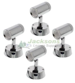 Apus 12v LED Mini Dimmer Spotlight For Caravan Or Motorhome -Equip Van Store led mini spot light caravan motorhome campervan four pack 97238.1589293844