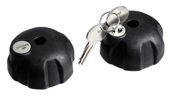 Thule Knobs With Lock For Bike Racks 1 Thule Knobs With Lock For Bike Racks
