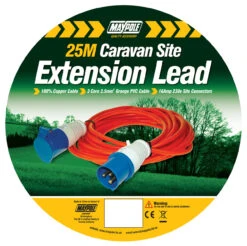 Maypole Camping And Caravan Site Mains Extension Hook Up Leads 5 Maypole Camping And Caravan Site Mains Extension Hook Up Leads -Equip Van Store maypole 25m 230v caravan site extension lead 57431.1427723425