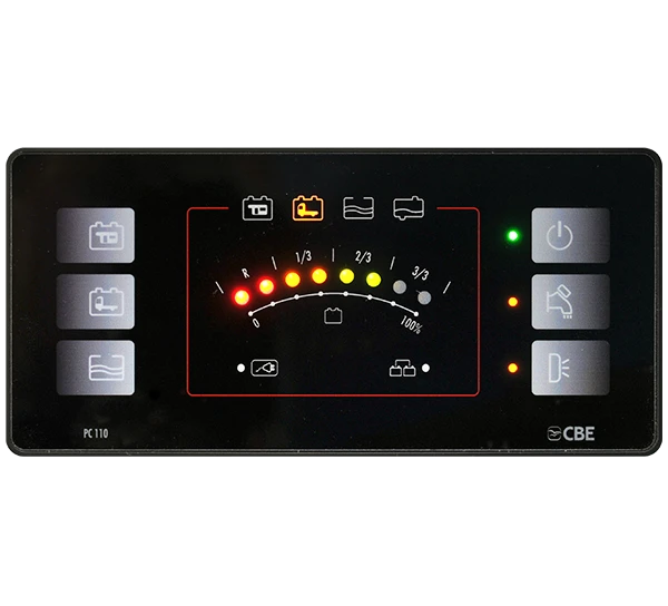 CBE PC110 Campervan 12v Control Panel Kit With Charger, Fusebox & Breaker 2 CBE PC110 Campervan 12v Control Panel Kit With Charger, Fusebox & Breaker - Image 2