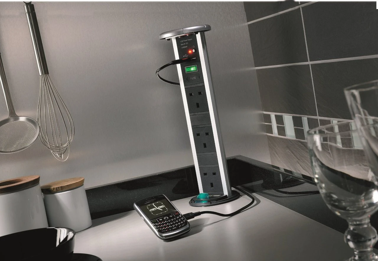 Pop Up Deluxe Power Dock 13amp Sockets With USB Ports 1 Pop Up Deluxe Power Dock 13amp Sockets With USB Ports