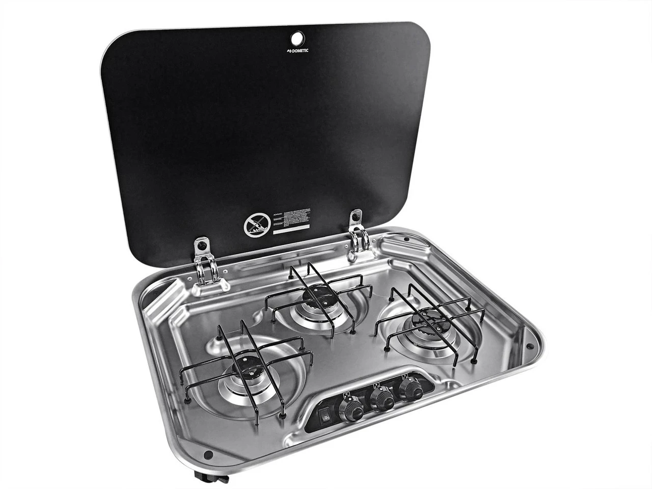Dometic Smev PI8023/PI8003 Caravan Motorhome 3 Burner Hob 2 Dometic Smev PI8023/PI8003 Caravan Motorhome 3 Burner Hob - Image 2