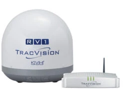 TracVision RV1 In Motion Compact Motorhome Satellite TV Dome (DISCONTINUED)