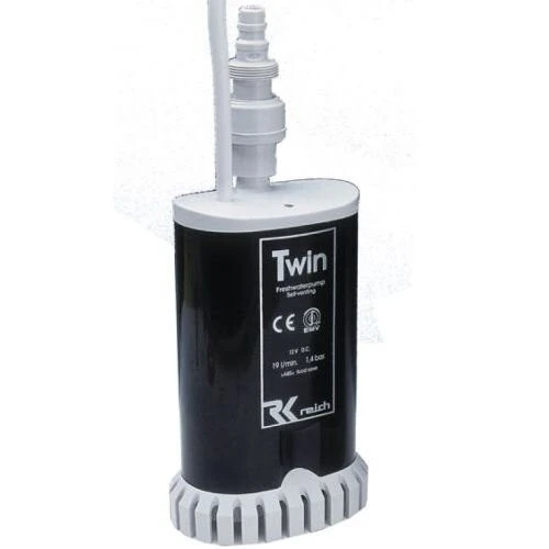 Reich 19L Twin Submersible Water Pump With Non-Return Valve 2 Reich 19L Twin Submersible Water Pump With Non-Return Valve - Image 2