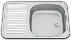 Dometic-Smev VA936 Caravan Sink With Drainer