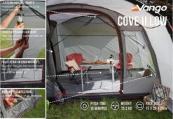 Vango Cove II Poled Drive Away Campervan Awning - Low -Equip Van Store vango cove ii low features 53595.1674122840